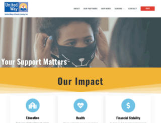 davieunitedway.org screenshot