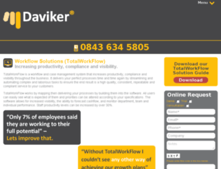 davikertwf.co.uk screenshot