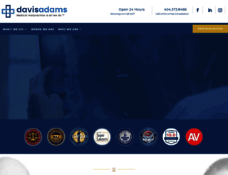 davis-adams.com screenshot