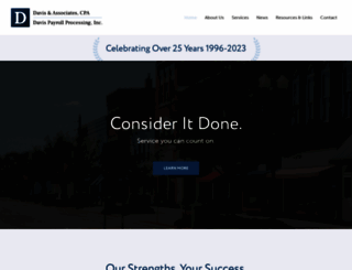 davis-cpa.com screenshot