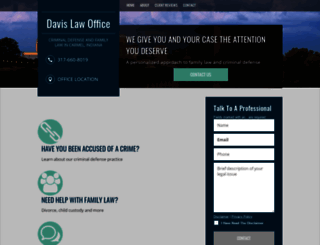 davis-law.net screenshot