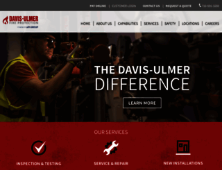 davis-ulmer.com screenshot