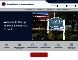davis.nred.org screenshot