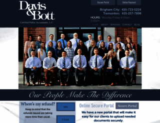 davisbott.com screenshot