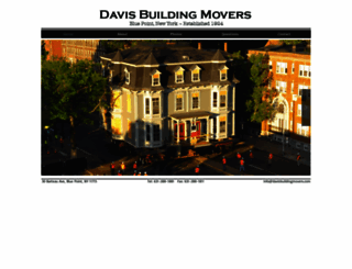 davisbuildingmovers.com screenshot