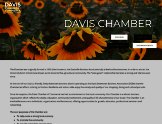 davischamber.com screenshot