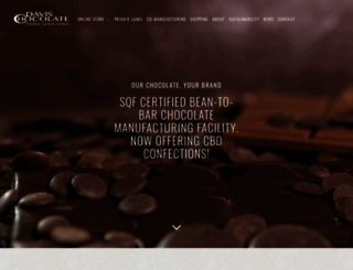 davischocolate.com screenshot