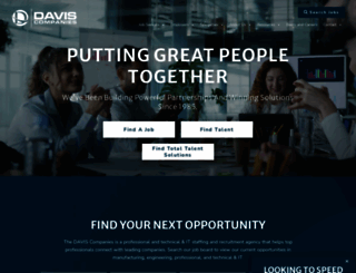 daviscos.com screenshot