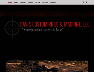 daviscustomrifle.com screenshot