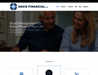 davisfinancialllc.com screenshot