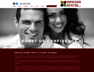 davisondental.com screenshot