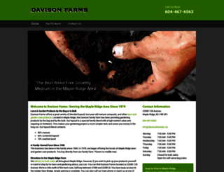 davisonfarmsbc.ca screenshot