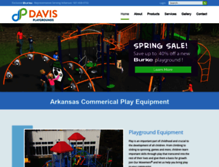 davisplaygrounds.com screenshot
