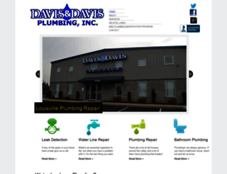 davisplumbing.org screenshot