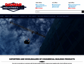 davmarindustries.com.au screenshot