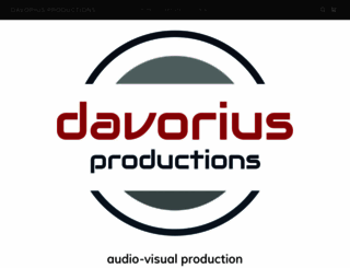 davorius.com screenshot