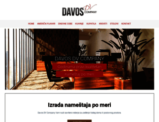 davos-enterijer.co.rs screenshot