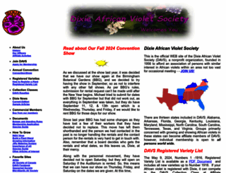 davs.org screenshot