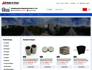 dawa-magnet.en.made-in-china.com screenshot