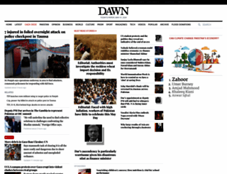 dawn.com screenshot