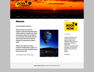 dawndrifters.com.au screenshot