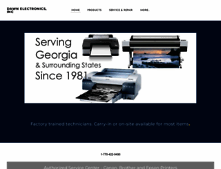dawnelectronics.com screenshot