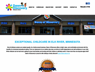 dawnofdiscoverychildcare.com screenshot