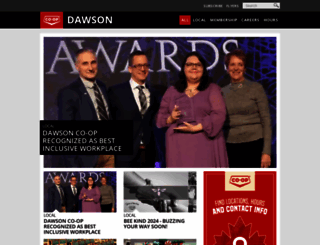 dawsonco-op.com screenshot