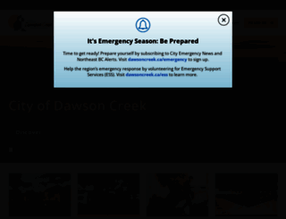 dawsoncreek.ca screenshot