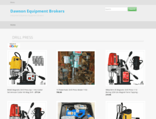 dawsonequipmentbrokers.com screenshot