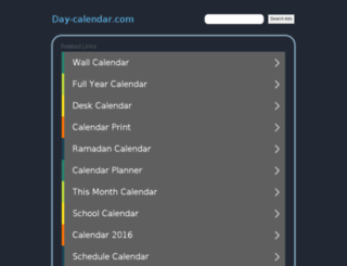 day-calendar.com screenshot
