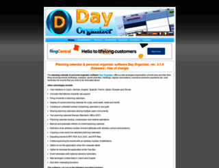 day-organizer.com screenshot