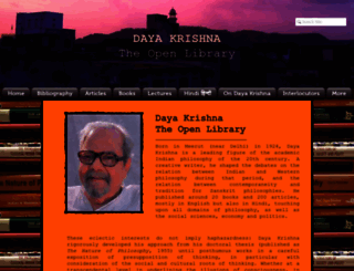 dayakrishna.org screenshot