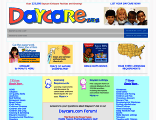 daycare.com screenshot