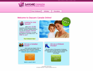 daycarecanada.com screenshot