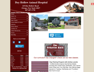 dayhollowanimalhospital.com screenshot