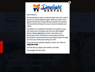 daylightdental.com screenshot