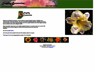 daylilyconnection.com screenshot