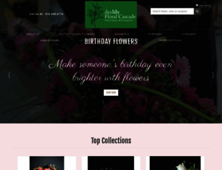 daylilyfloral.com screenshot