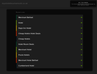 dayshotelbournemouth.co.uk screenshot