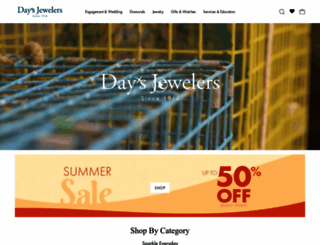 daysjewelers.com screenshot
