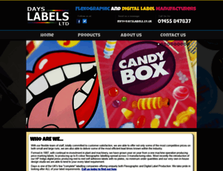 dayslabels.com screenshot