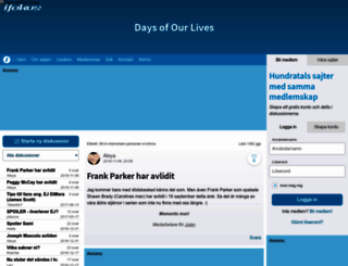daysofourlives.ifokus.se screenshot