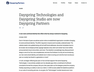 dayspring-tech.com screenshot