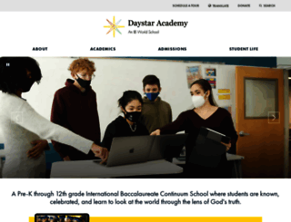 daystarschool.org screenshot