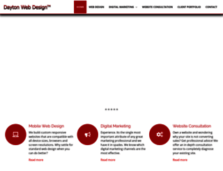 dayton-web-design.com screenshot