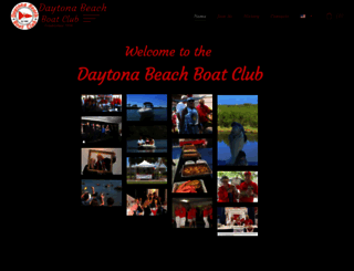 daytonabeachboatclub.org screenshot