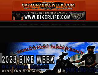 daytonabikeweek.com screenshot