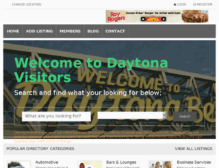 daytonavisitors.com screenshot