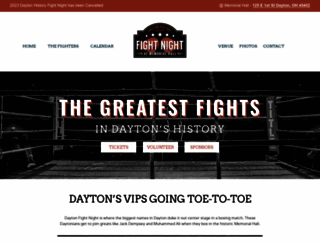 daytonfightnight.com screenshot